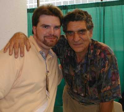 Mike Helba with Andreas Katsulas.